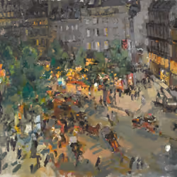 Korovin K. A. - Paris. Boulevard des Capucines