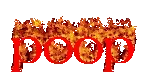 poop fire