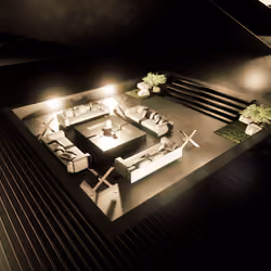''Villa fireplace''