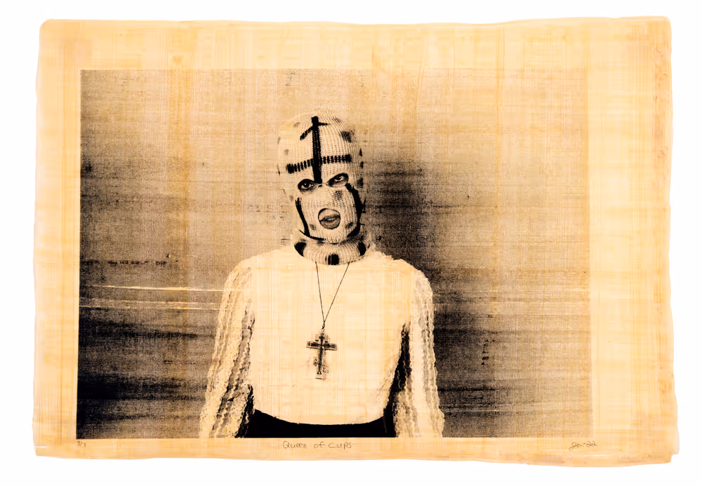 Justin Aversano - Queen of Cups - Physical Tarot Scroll - 3/3