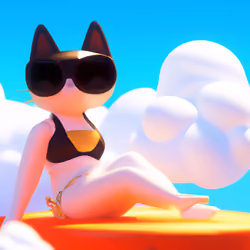 ADONIS: Catty in Hawaii #2