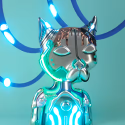 my gang 3D - 3D Gutter Cat Gang DNA Clone I