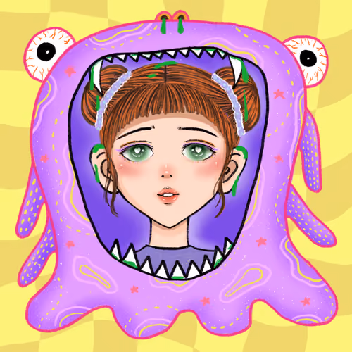 Girl in a #02