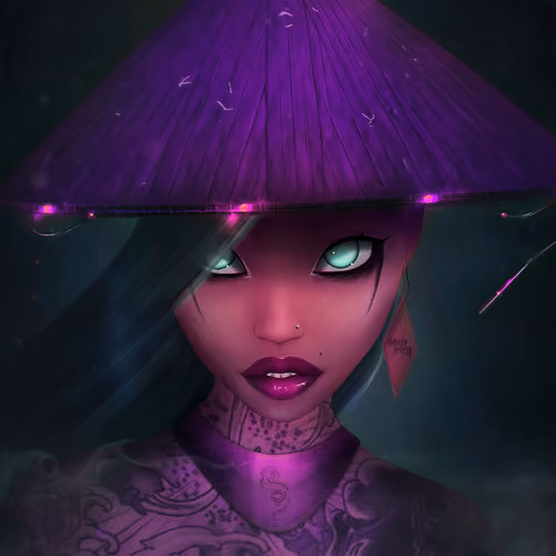 Akemi. The depth of purple.
