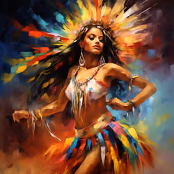 Native American Dancer 28 (original 1/1)
