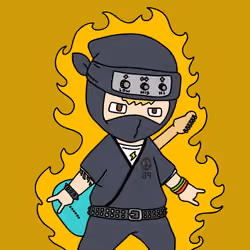 Plosive Art File #007 Ninja Metaba Live No.09 «Golden»
