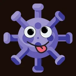 Purple Silly Virus