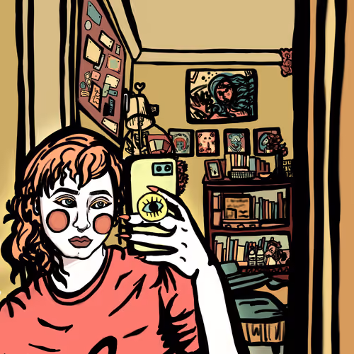 Self Portrait #4: Living Room 2