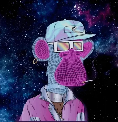 NOTYOURREGULARAPE#1 GALACTIC MATRIX APE (RARE)