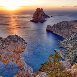 es Vedra puesta de sol 