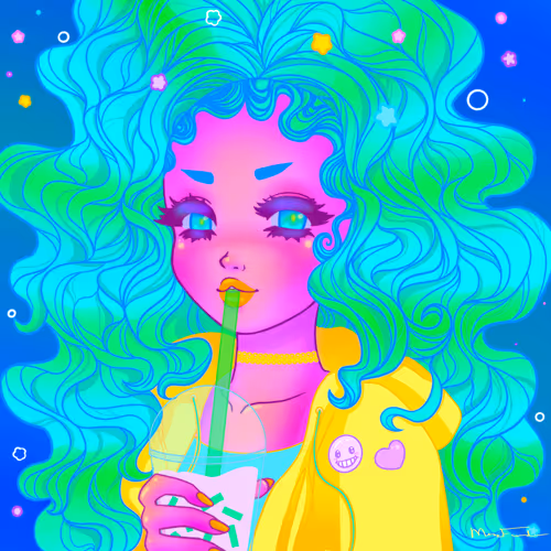 Strawberry & Green Apple