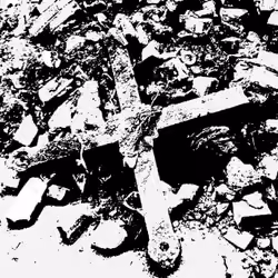 Cross in Rubble