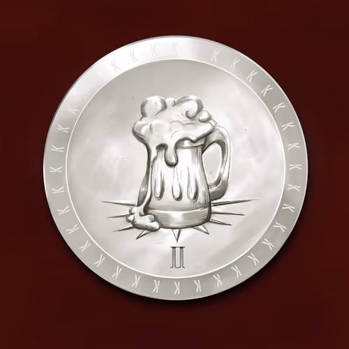 Kentasi Silver Beer Coin #2