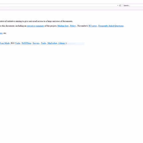 evolution (world wide web project) 
