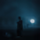 Walking in the Blue Night