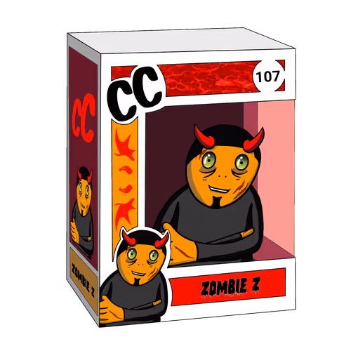 ZombieZ Crypto-Collectible Figurine 
