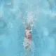 Swimming Butterfly by Calvyn Justus
