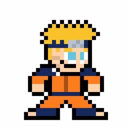Pixel Naruto Arts BGfPfr8go1