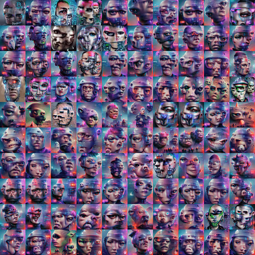 RIGHTS AND OWNERSHIP OF THE CYBER ART COLLECTION