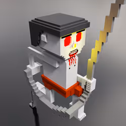 Abseiling Voxel Citizen#12 Phi Phong Thaighost  Vol.2 Halloween