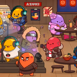 N3XT and Friends Chilling in Ramen Bar
