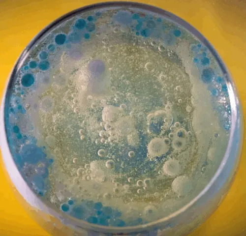 Galaxy in a Glass