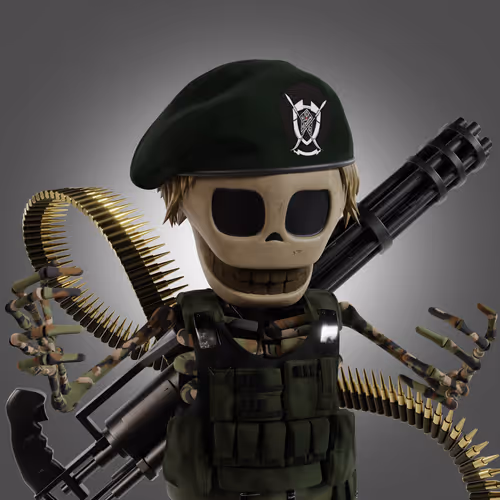 Skeleton Amulet #42