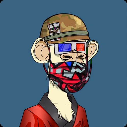 Covid Bored Ape #395