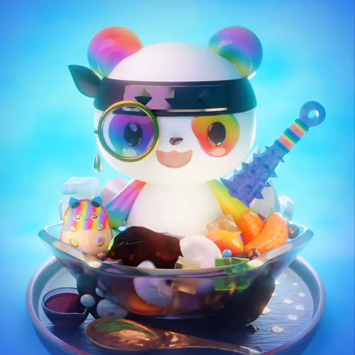 CNPcake #00139 Leelee-Rainbow OM