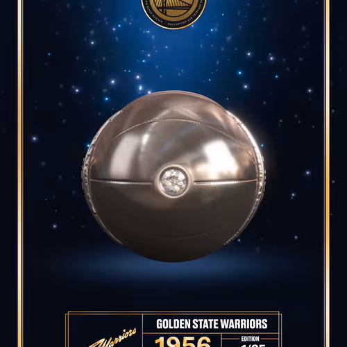 Edition 1 - 1956 Warriors Championship Ring NFT & Physical Ring (1/25)