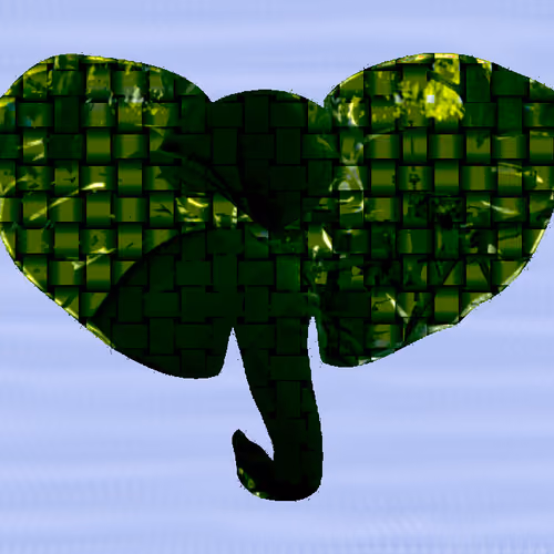 Painted Elephant #15