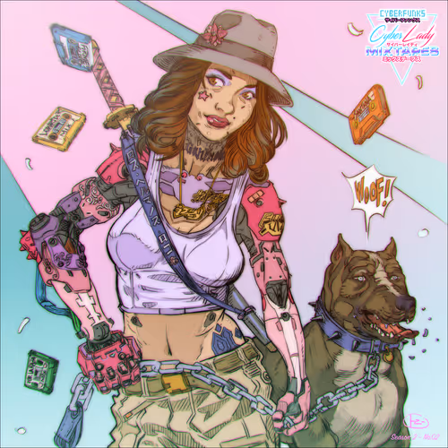 Cyberfunks Season 2 Cyberlady Mixtapes