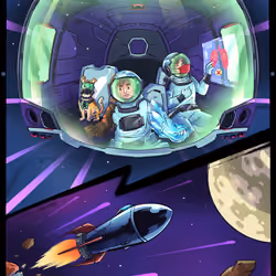 Escape from the Earth!