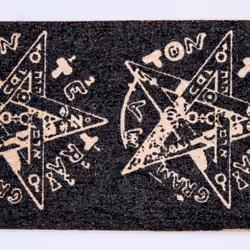 Tetragrammaton Blotter # 2 -Double hit - back of blotter.