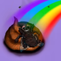 the fly relaxes