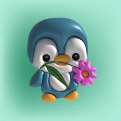 Squishy Penguin #099