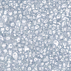 Bubby doodle no.001 Halloween doodle
