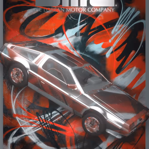 DeLorean's 40th Anniversary NFT Collection
