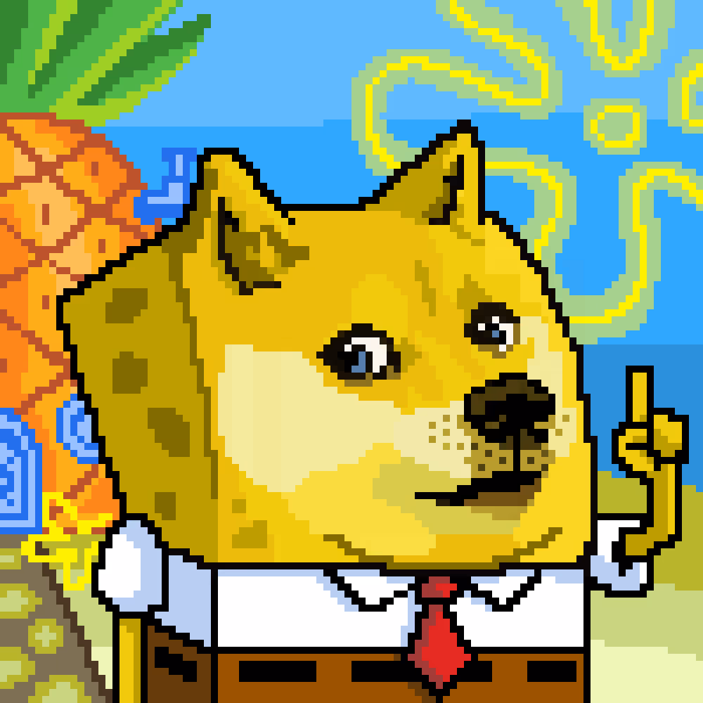 Dogepunks #110 - Spongedoge