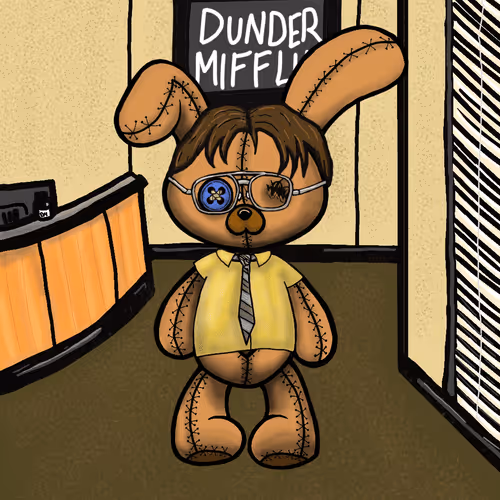 eary investor stuffy bunny