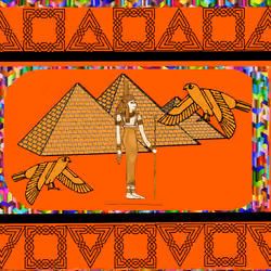 Divinity Isis in Egypt