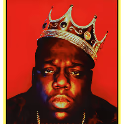 Notorious B.I.G. Rookie Card - Limited Edition Black 1/1