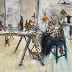 Eva Beresin - Portrait of Miryam Charim