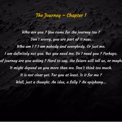 The Journey - Chapter 1