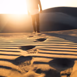 Steps in the Sand