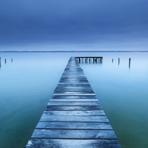 Heure bleue à Sanguinet