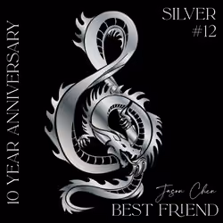 Best Friend 10 Year Anniversary Silver #12