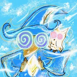 Tipsy Witch And White Owl #52
