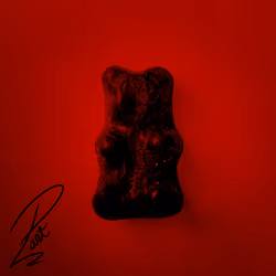 20 year old Gummy Bear Ultimate Red * signed edition