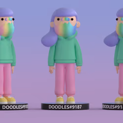 3D Dood #9187 